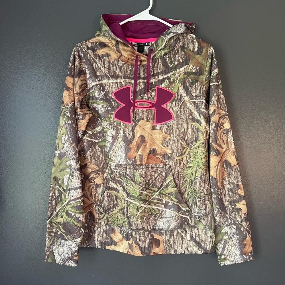 UNDER ARMOUR Women’s Camo Hoodie Sweatshirt